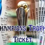 Champions Trophy Ticket