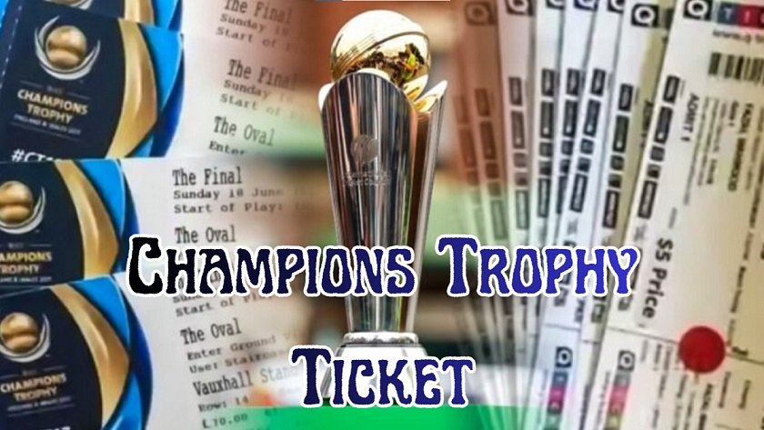 Champions Trophy Ticket