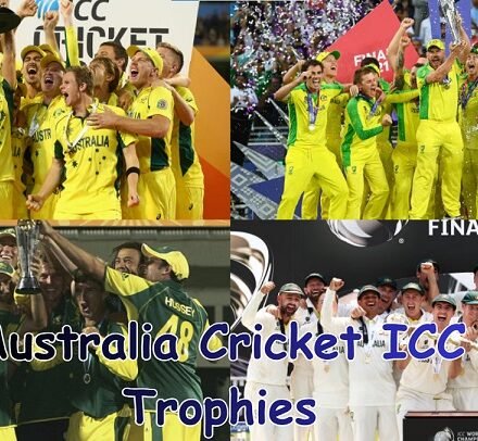 Australia Cricket ICC Trophies
