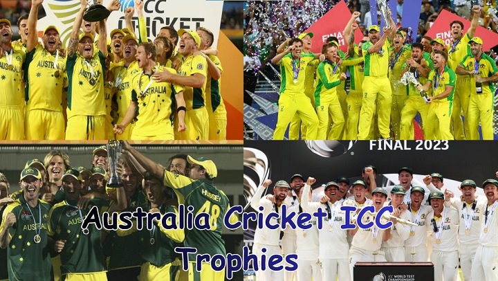 Australia Cricket ICC Trophies