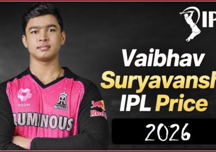 Vaibhav Suryavanshi IPL Price 2026