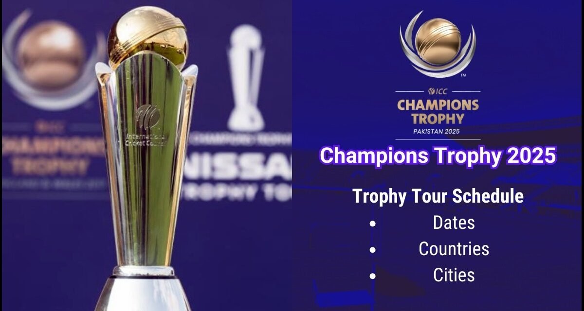 Champions Trophy 2025 Schedule
