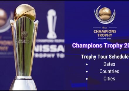 Champions Trophy 2025 Schedule