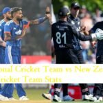 India National Cricket Team vs New Zealand National Cricket Team Stats