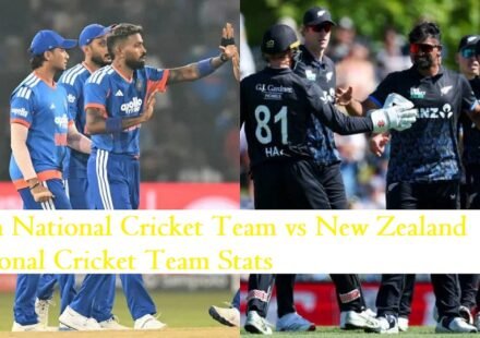 India National Cricket Team vs New Zealand National Cricket Team Stats