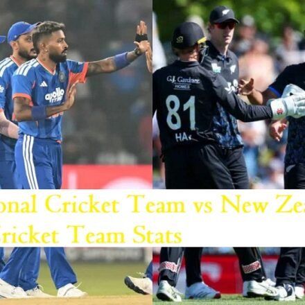 India National Cricket Team vs New Zealand National Cricket Team Stats