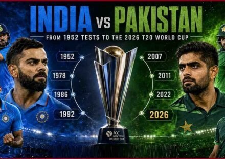 India National Cricket Team vs Pakistan National Cricket Team Timeline
