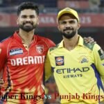 Chennai Super Kings vs Punjab Kings timeline