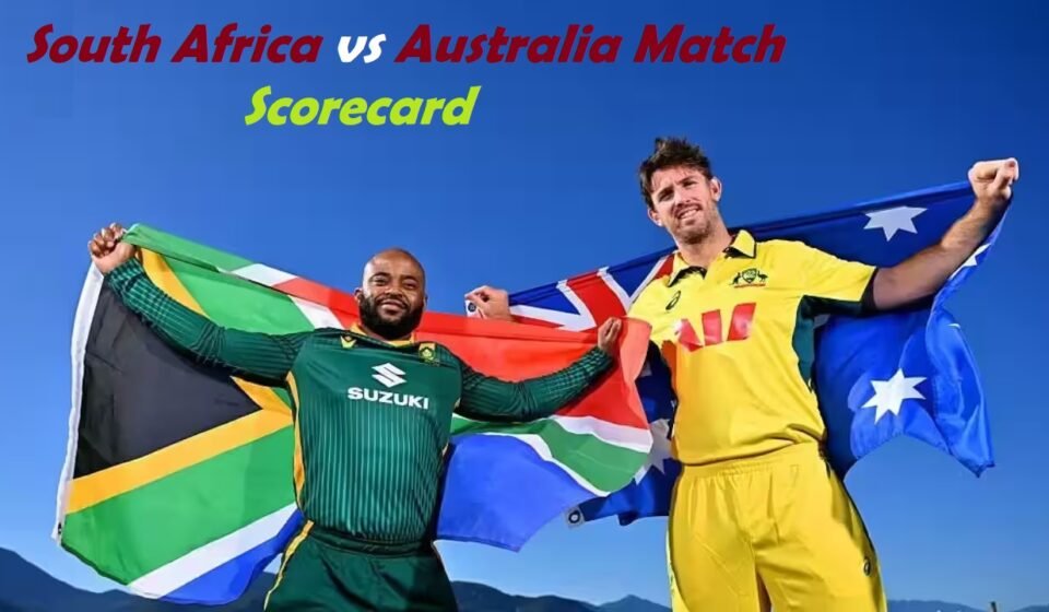 South Africa national cricket team vs Australian men’s cricket team match scorecard