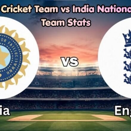 England Cricket Team vs India National Cricket Team Stats