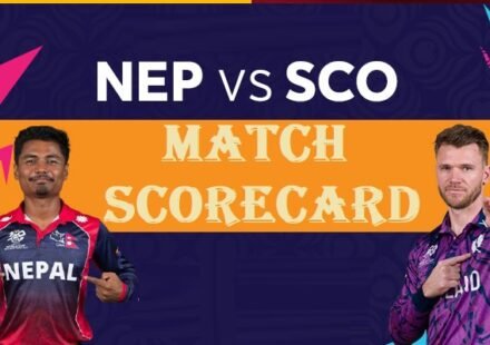 Scotland national cricket team vs Nepal national cricket team match scorecard