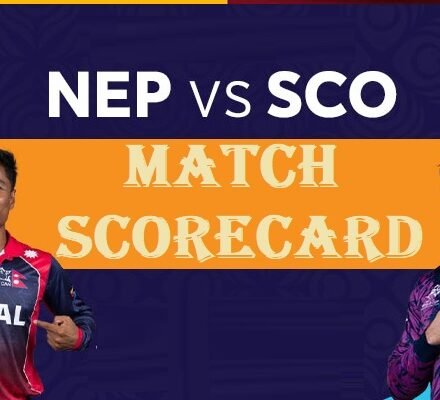 Scotland national cricket team vs Nepal national cricket team match scorecard
